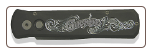 PROTECH KNIFE ENGRAVED PROTECH KNIFE ENGRAVED